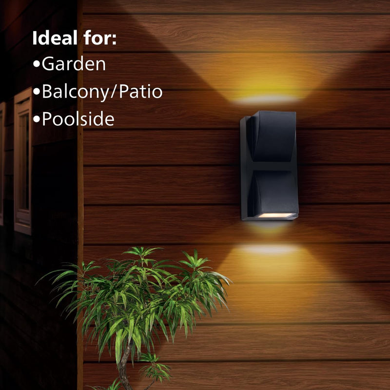 Philips 6W 2-Way Decorative Wall Light (Pack of 4)