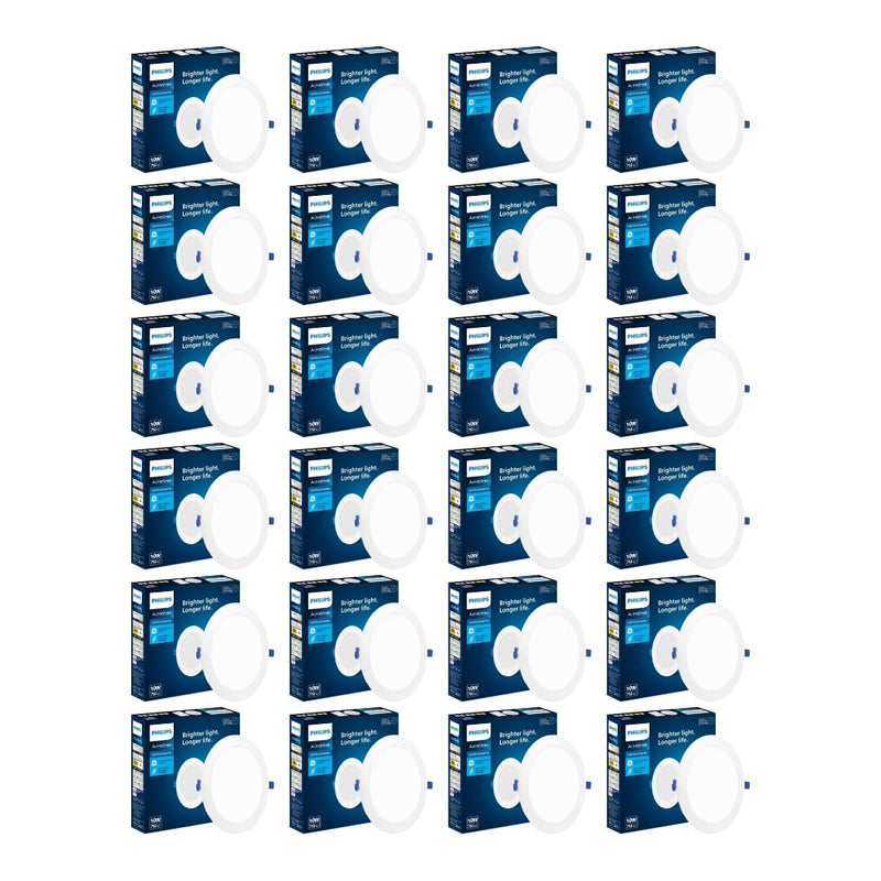 Philips Astra Sleek 10-watt Round LED Downlighter (Pack of 24)