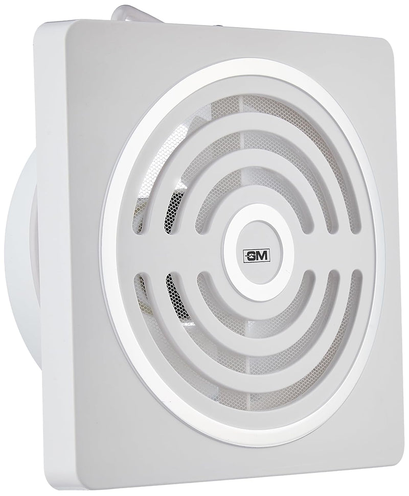 GM Fresho Pro Interio Ventilation Fan 150mm AF -Matt Black-5
