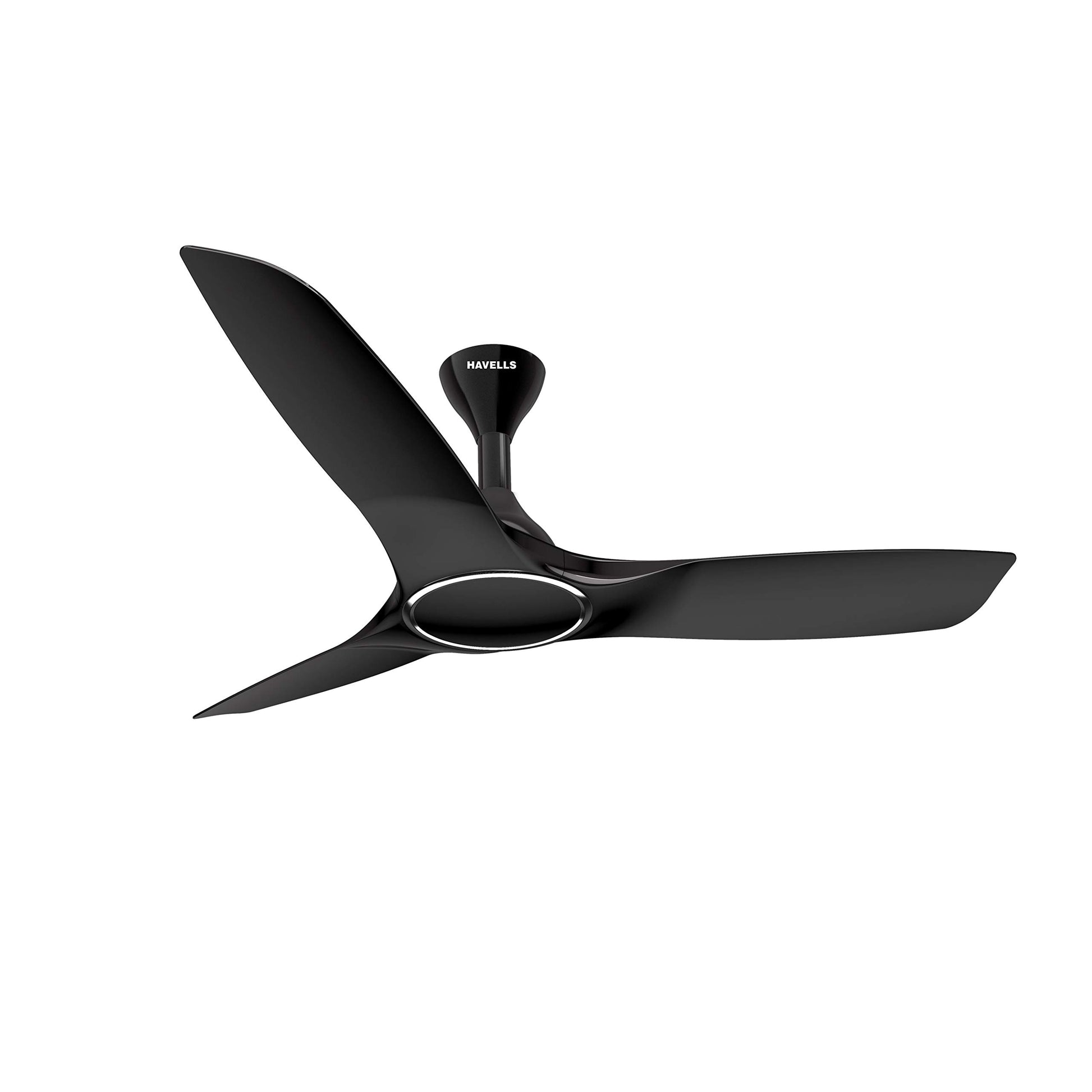 Havells 1250mm Stealth Air Ceiling Fan | Aerodynamic blades for silent operation, Superior Air Delivery | Dust Resistant , the most slient fan with Premium look and finish | (Pack of 1, Indigo Blue)
