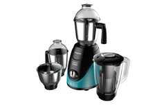 Crompton Ameo 750-Watt Mixer Grinder with MaxiGrind and Motor Vent-X Technology (3 Stainless Steel Jars and 1 Juicer Jar, Black & Green) (AMEO-4JARS), 2 Years Warranty.