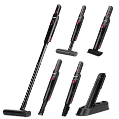 AGARO Sapphire Hand Held Vacuum Cleaner,Up to 15 kPa Powerful Suction with Fast Charging Dock, Rechargeable Portable Powerful Cleaner, Lightweight Hand Held Vacuum Cleaner for Home, Office, and Car