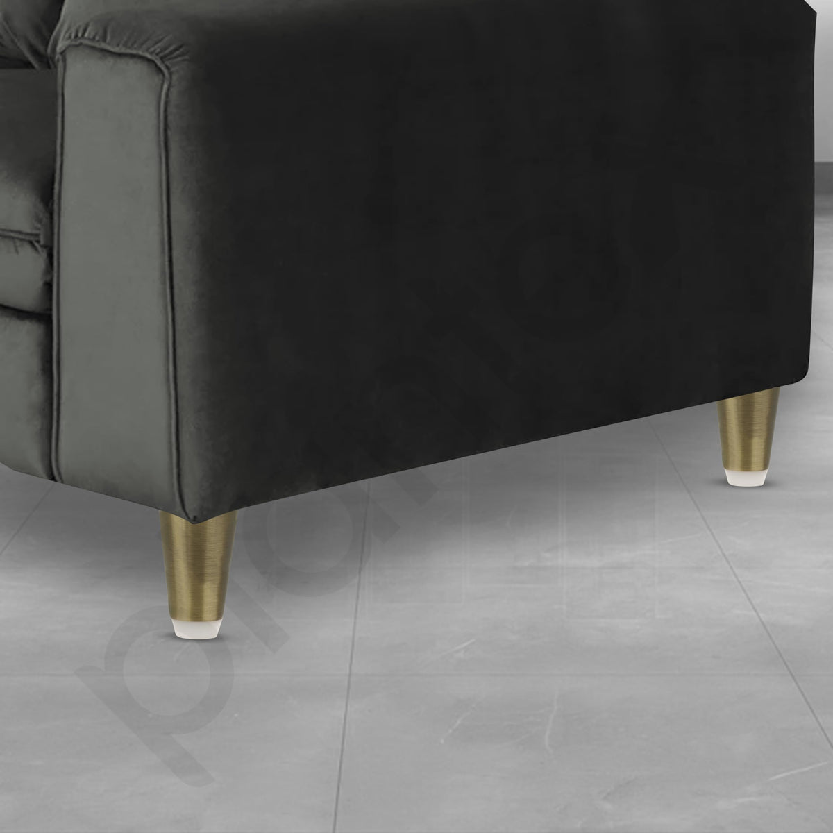 Plantex Heavy Duty Stainless Steel 3 inch Sofa Leg/Bed Furniture Leg Pair for Home/Furniture Sofa Legs for Table/Support Legs/Furniture Leg (Brass Antique) Set of 4 Pcs-2