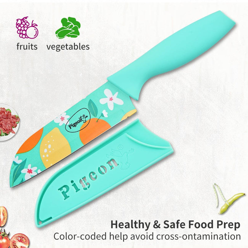 Pigeon by Stovekraft Edge Flora Stainless Steel Kitchen Knife
