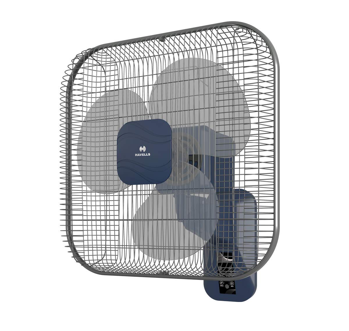 Havells Aindrila Premium 400mm Wall Fan (Brown Black)-4