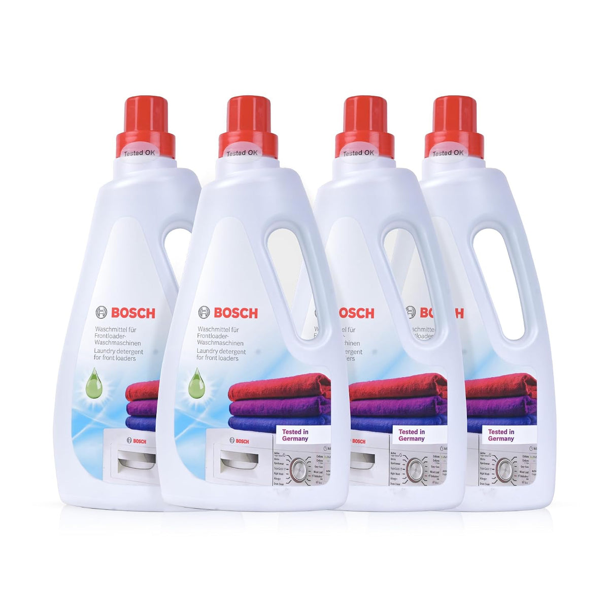 Bosch Detergent for Front Load Washing Machine - 1 L (pack of 4)