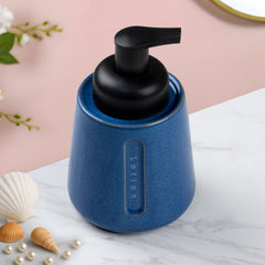Plantex Ceramic Soap Dispenser for Washbasin/Hand Soap Dispenser/Soap Dispenser for Kitchen/Bathroom Accessories - Pack of 1 (Model APS-NZBA-431)-1