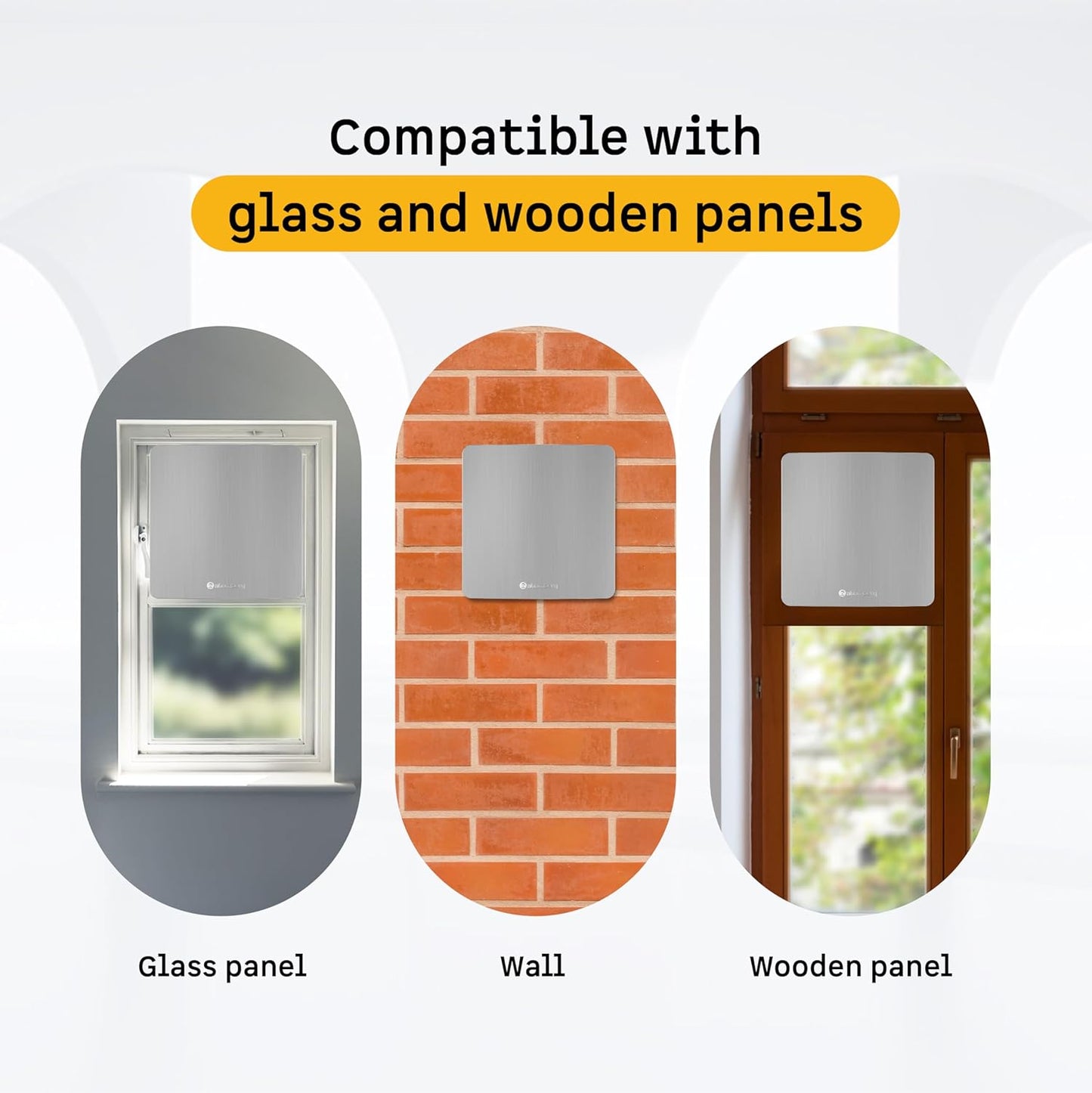 atomberg Studio Exhaust Fan 150mm (6 Inches) | BLDC Motor | 6.8W| Low Noise | 2000 RPM| Ideal for Bathroom,Kitchen | Easy to Clean | Installation-Round Cut (153mm) | 2 Years Warranty (Brushed Steel)