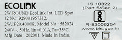 Philips EcoLink 2-Watt Gen2 Spot Light (Natural White, Pack of 4) (929001957312-Pk4)