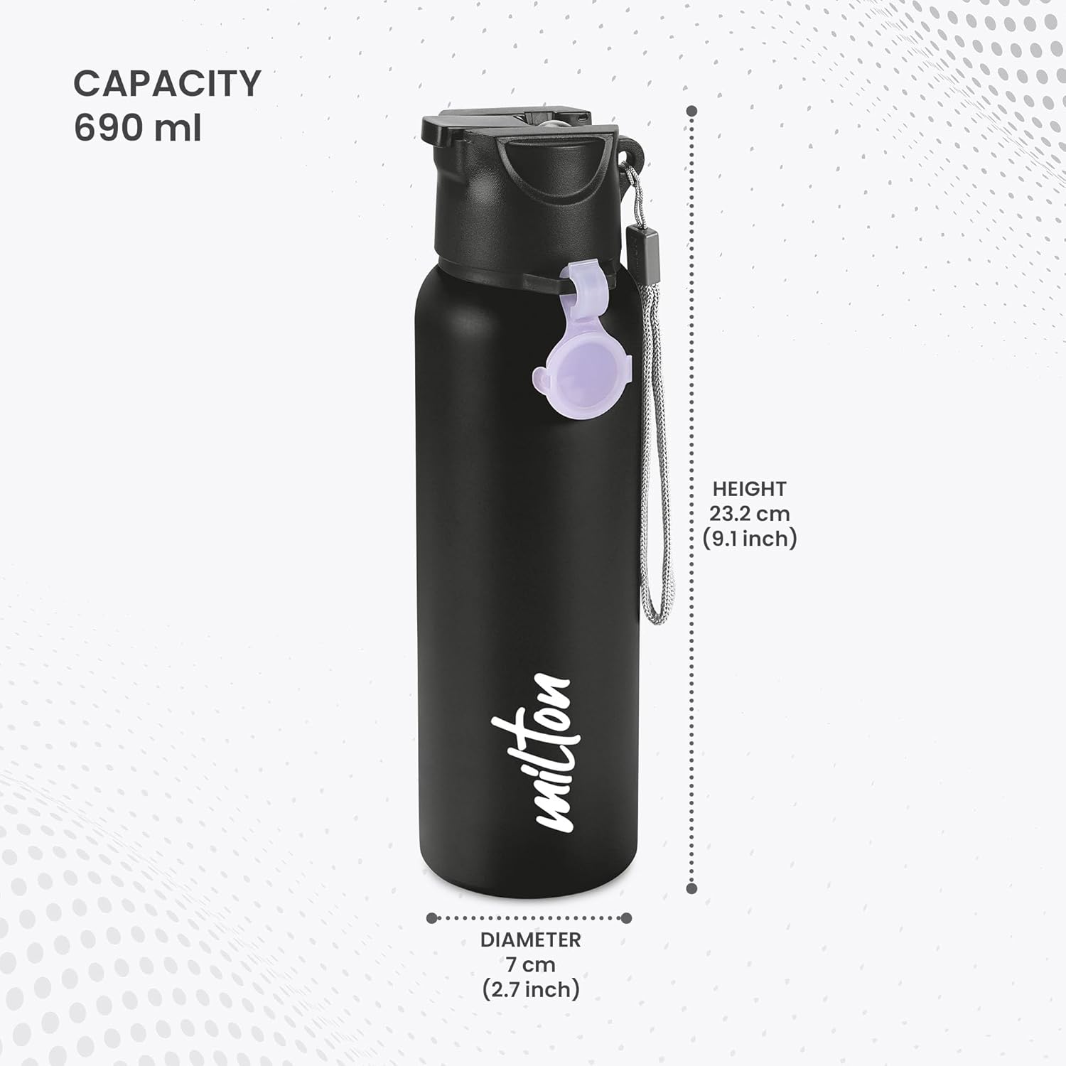 Personalized SipStar Stainless Steel Bottle (Milton)