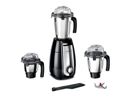 Bosch TrueMixx Pro Mixer Grinder MGM6632MIN, 750W 3 Jars (Black)
