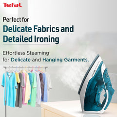 Tefal Express Steam Iron | No.1 Ironing Brand in Europe | 2400W | X-Glide Ceramic Soleplate | 210g/min Boost | 40g/min Steam | Wrinkle Remover | 2-Year Warranty