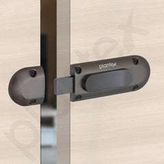 Plantex Latch Lock for Main Door/Heavy Duty Zinc Door Latch for Bathroom/Door Stopper/Baby Latch/Door Lock Latch for Home/Office/Bedroom - Pack of 1 (Satin Black)-2