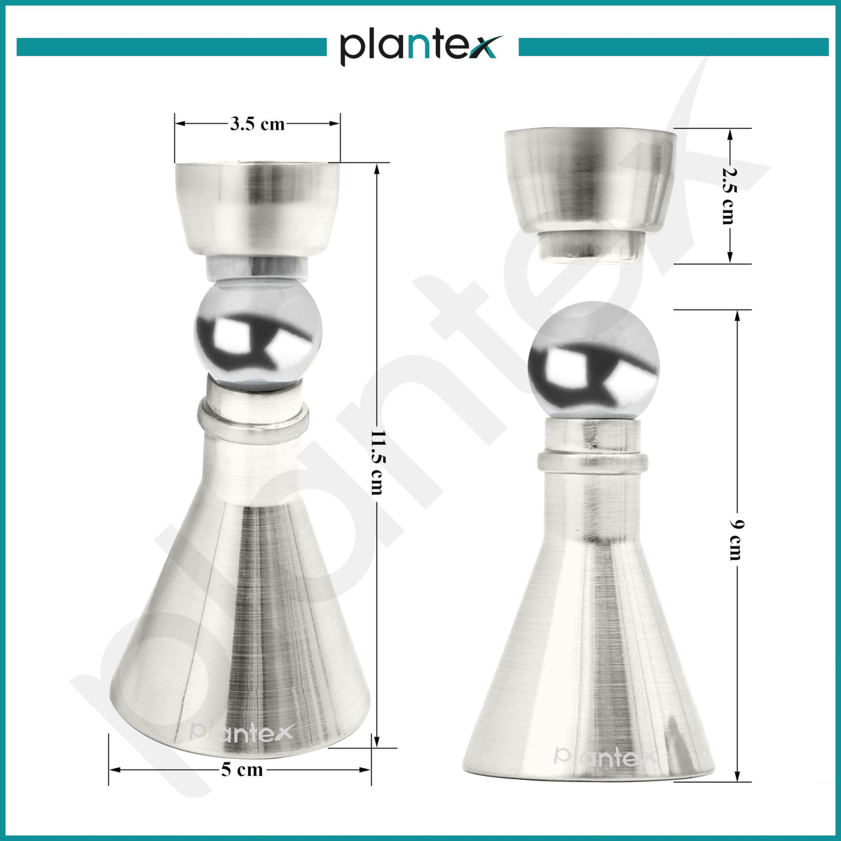 Plantex Door Stopper for Home/High Grade Stainless Steel Door Catcher/5 Inch Door Magnet Stopper/360 Degree Angle Door Magnet for Home/Office/Hotel - (Matt)-3