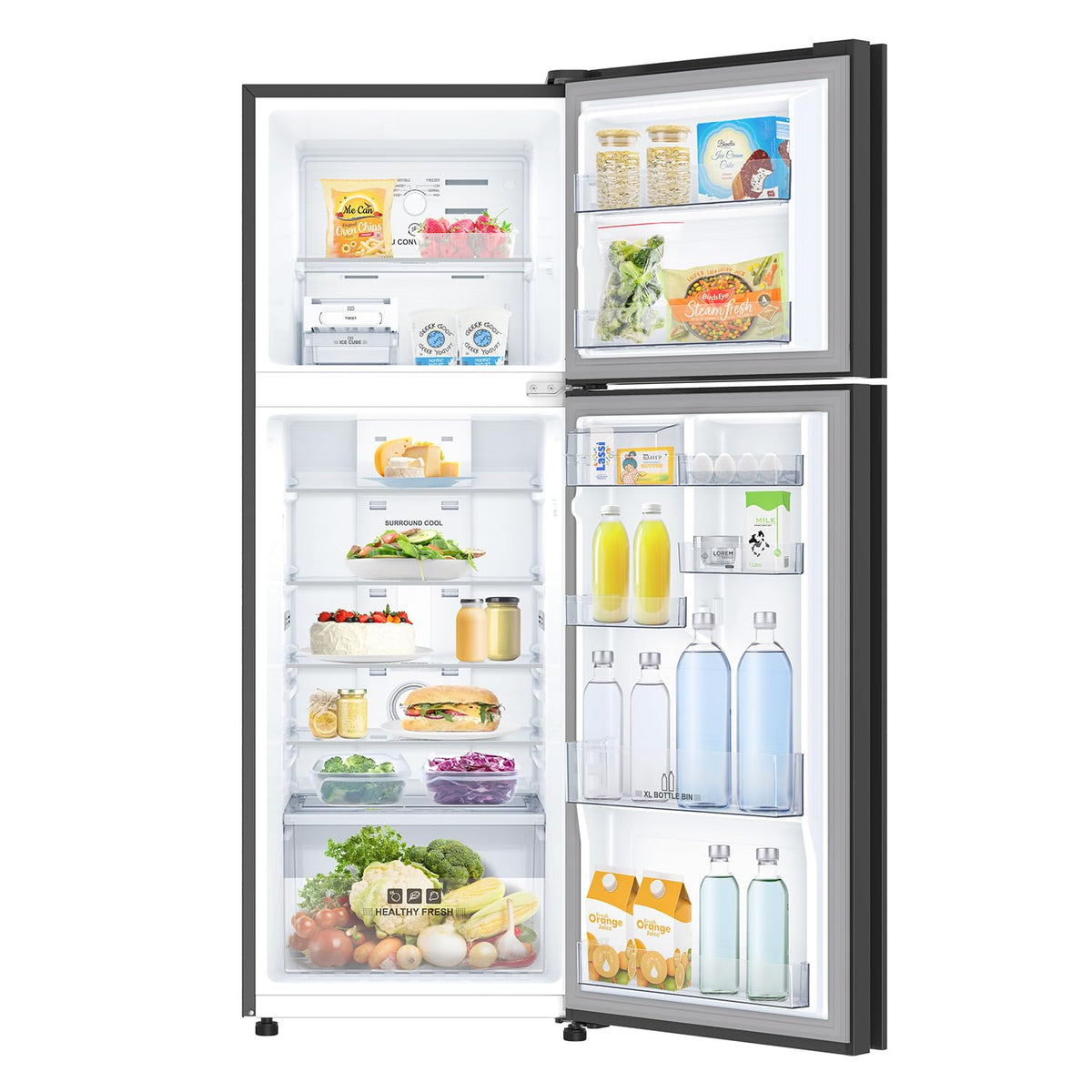 IFB 265 L Frost Free Double Door Top Mount 2 Star Refrigerator (Eco-Cool IFBFF-3152IRGT)-5