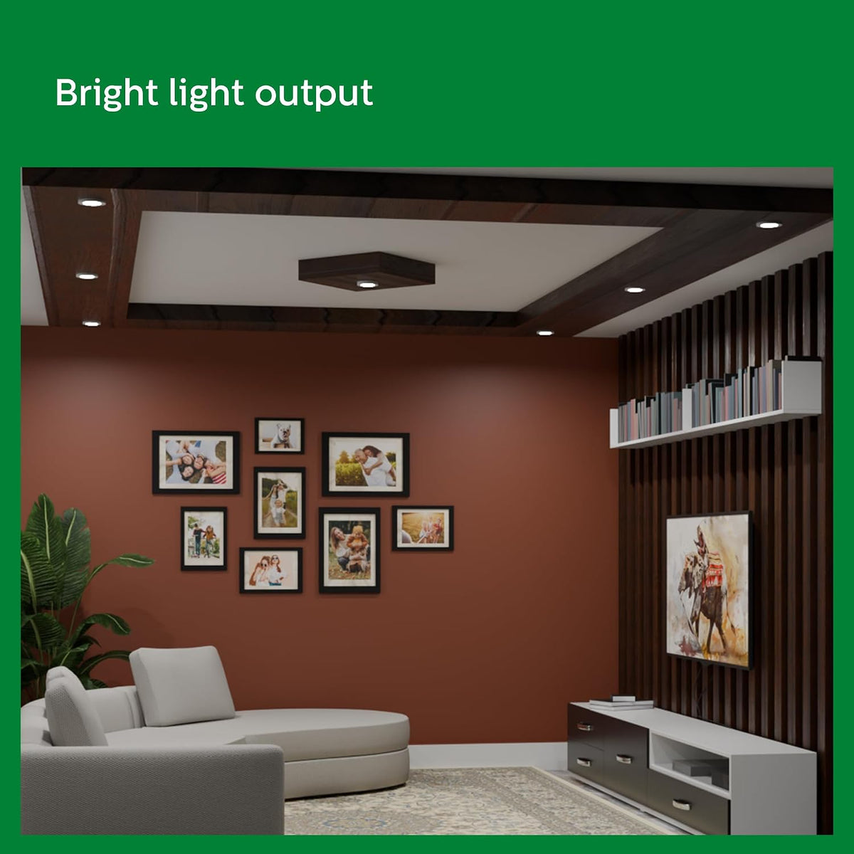 Philips Starfit 5 watt Concealed JB LED downlighter for Ceiling with 3 inch Cut-Out (Natural White, Pack of 2)
