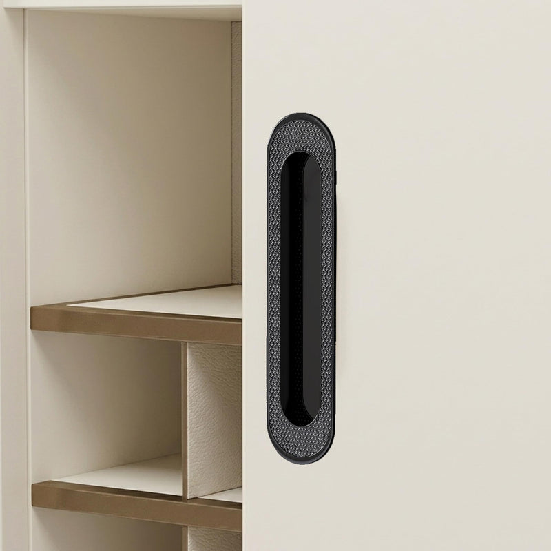 Plantex Sliding Door Handle/Concealed Handle for Sliding Door/160mm Concealed Handle for Wardrobe/Kitchen Cabinet - Pack of 1 (Black) (Model APS-DTC-3770)-1