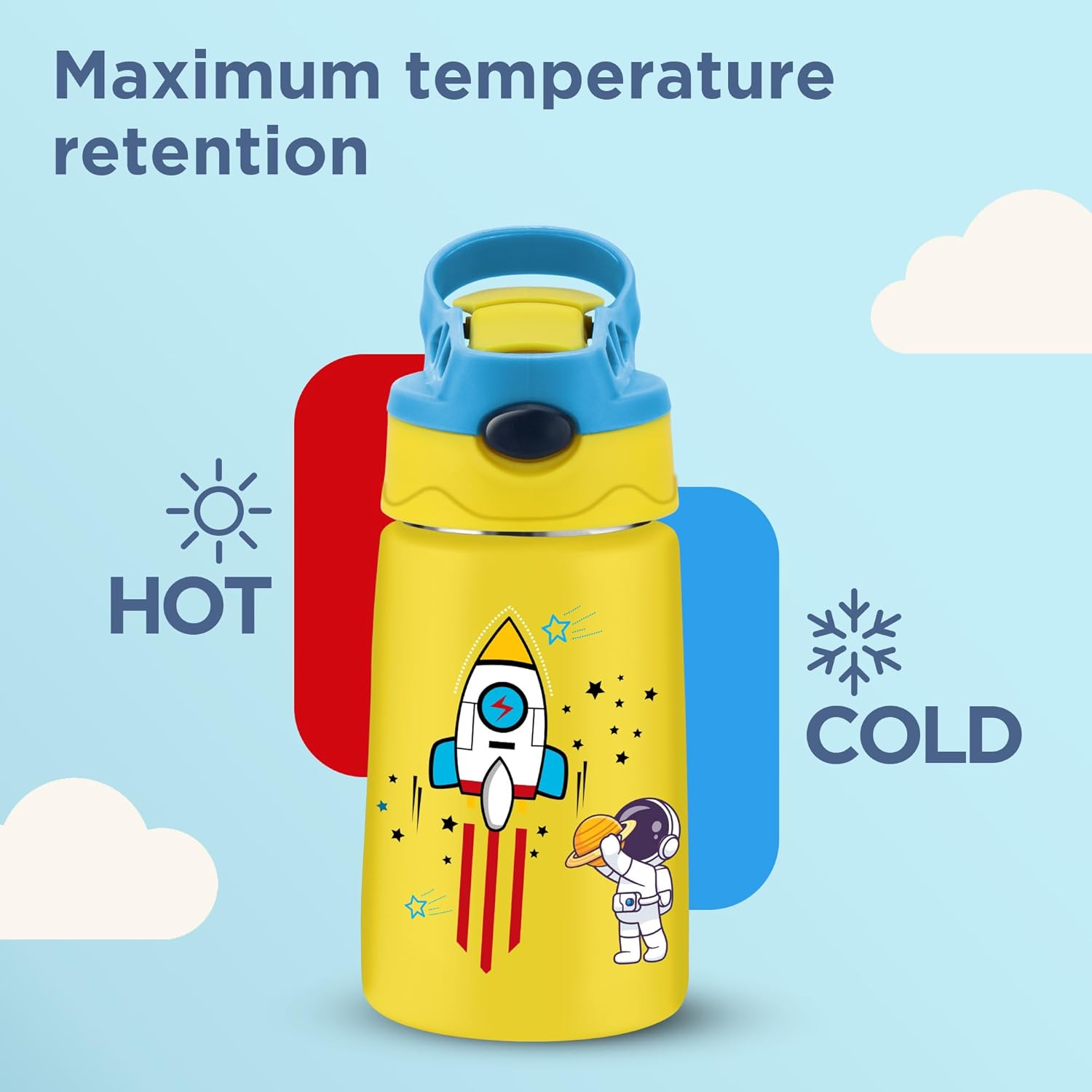 Steel Insulated Spout Sipper Bottle (Milton)