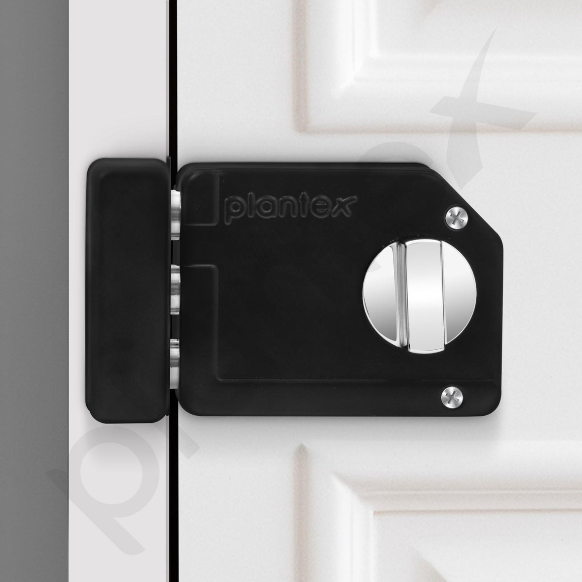 Plantex Brass Tri-Bolt Lock For Main Door/Heavy Duty Door Lock With 4 Keys/Suitable On Single Door For Home/Office/Hotel - Pack Of 1 (Z-Black) (Model APS-TB005)-5