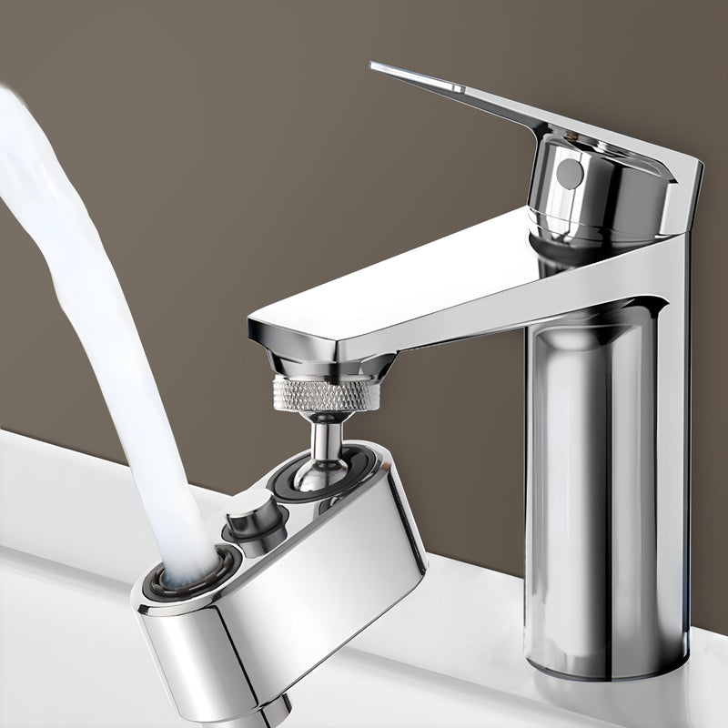 Plantex Brass Universal Rotation Splash Protector for Kitchen/2 Mode (Up Down Water Outlet) Tap extender for Kitchen sink-(H-143-Chrome)-1