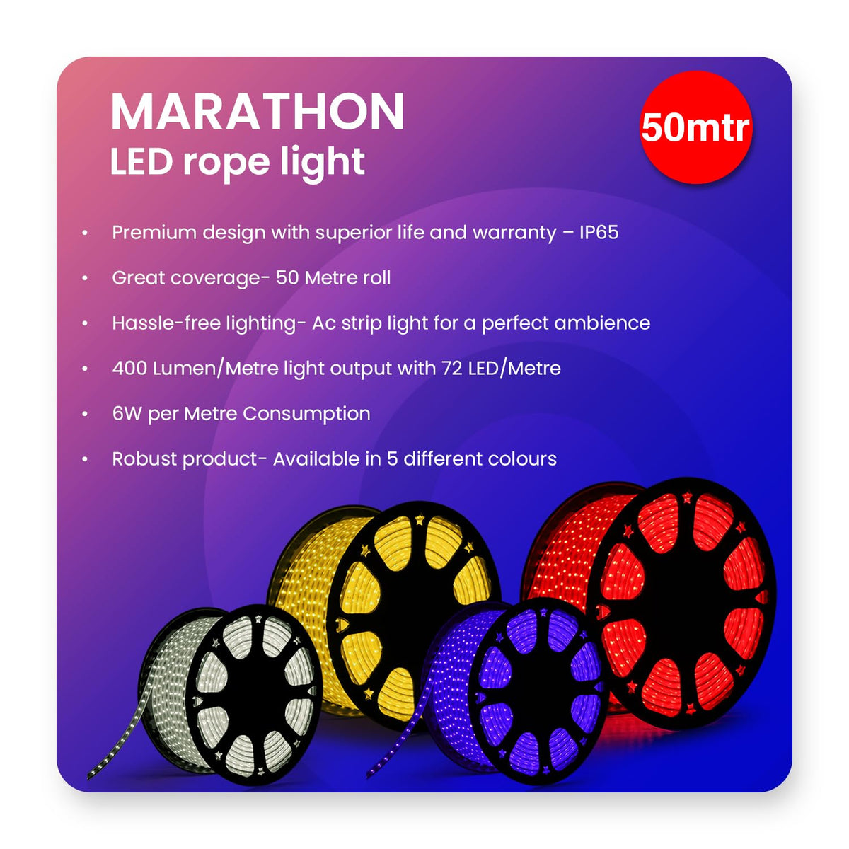 Philips PHILPS LED Marathon Rope Light Gen 2 (57811-blue)