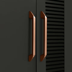 Plantex Cabinet Handle/Kitchen Cabinet Door Handle/Wardrobe/160 mm Cupboard Handle/Door Pull-Push Handle for Home/Office - Pack of 2 (Rose Gold) (Model APS-DTC-3780)-1