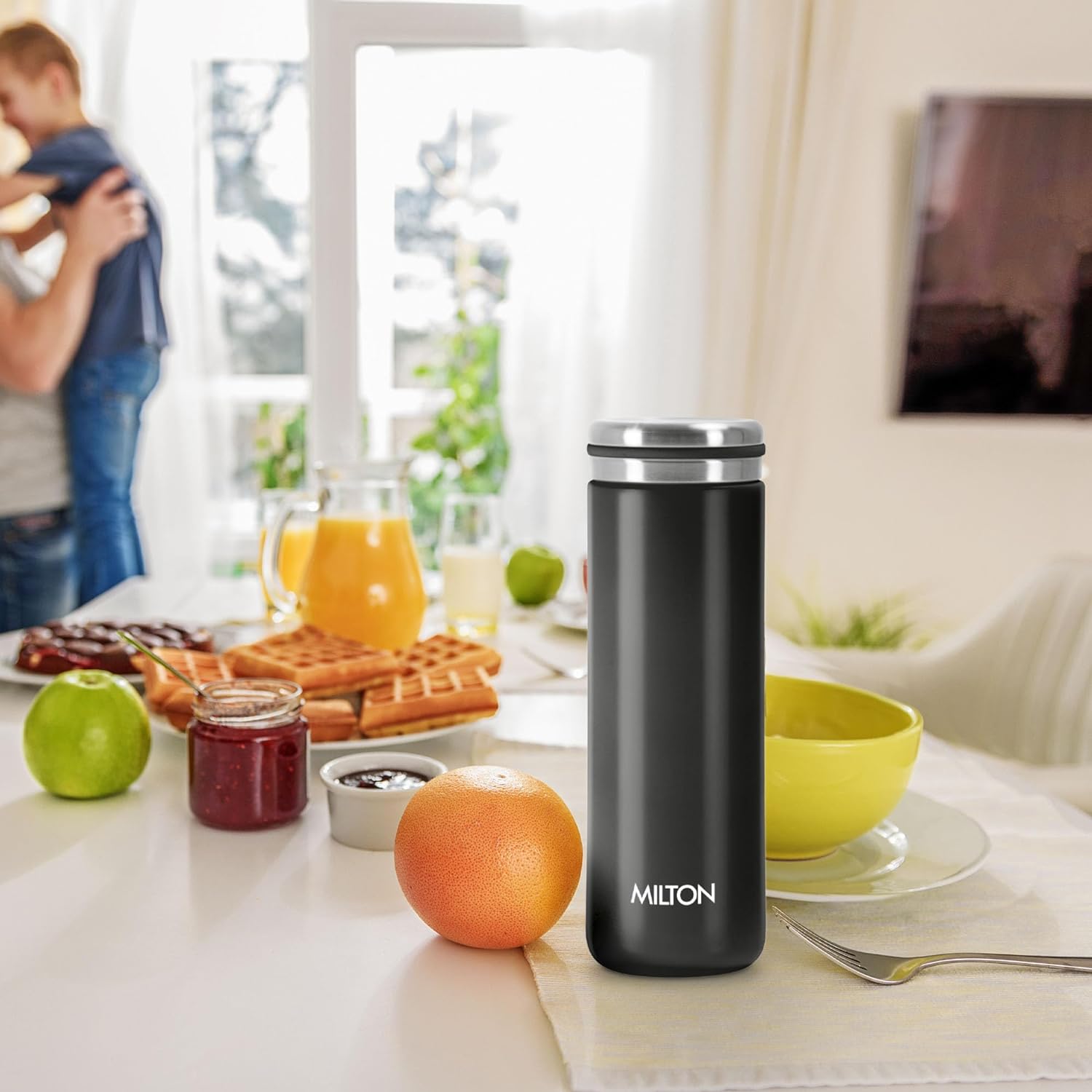 Shiny Hot and Cold Thermosteel Bottle (Milton)