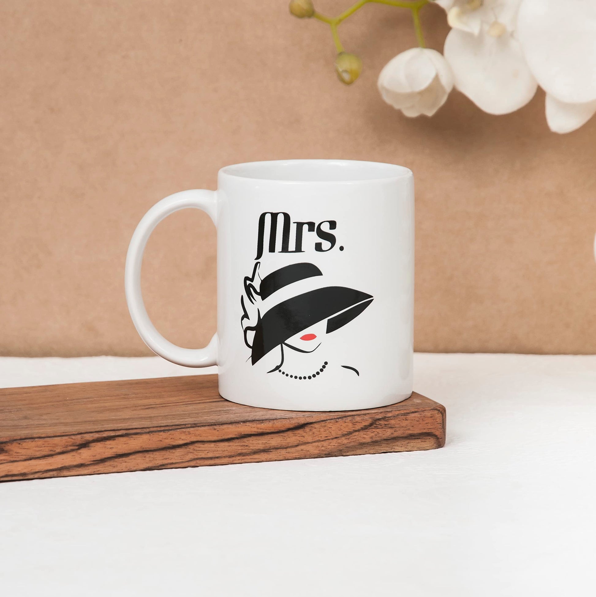 Clay Craft Ceramic Cc Mm1 Swiss Rez1 Microwave Safe Coffee Mug with Good Morning Quote, 300 ML