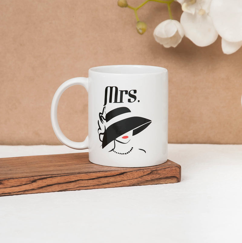 Clay Craft Ceramic Cc Mm1 Swiss Rez1 Microwave Safe Coffee Mug with Good Morning Quote, 300 ML