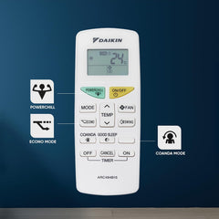 Daikin 1.5 Ton 2 Star, Fixed Speed Split AC (Copper, PM2.5 Filter, FTQ50XV16, White)