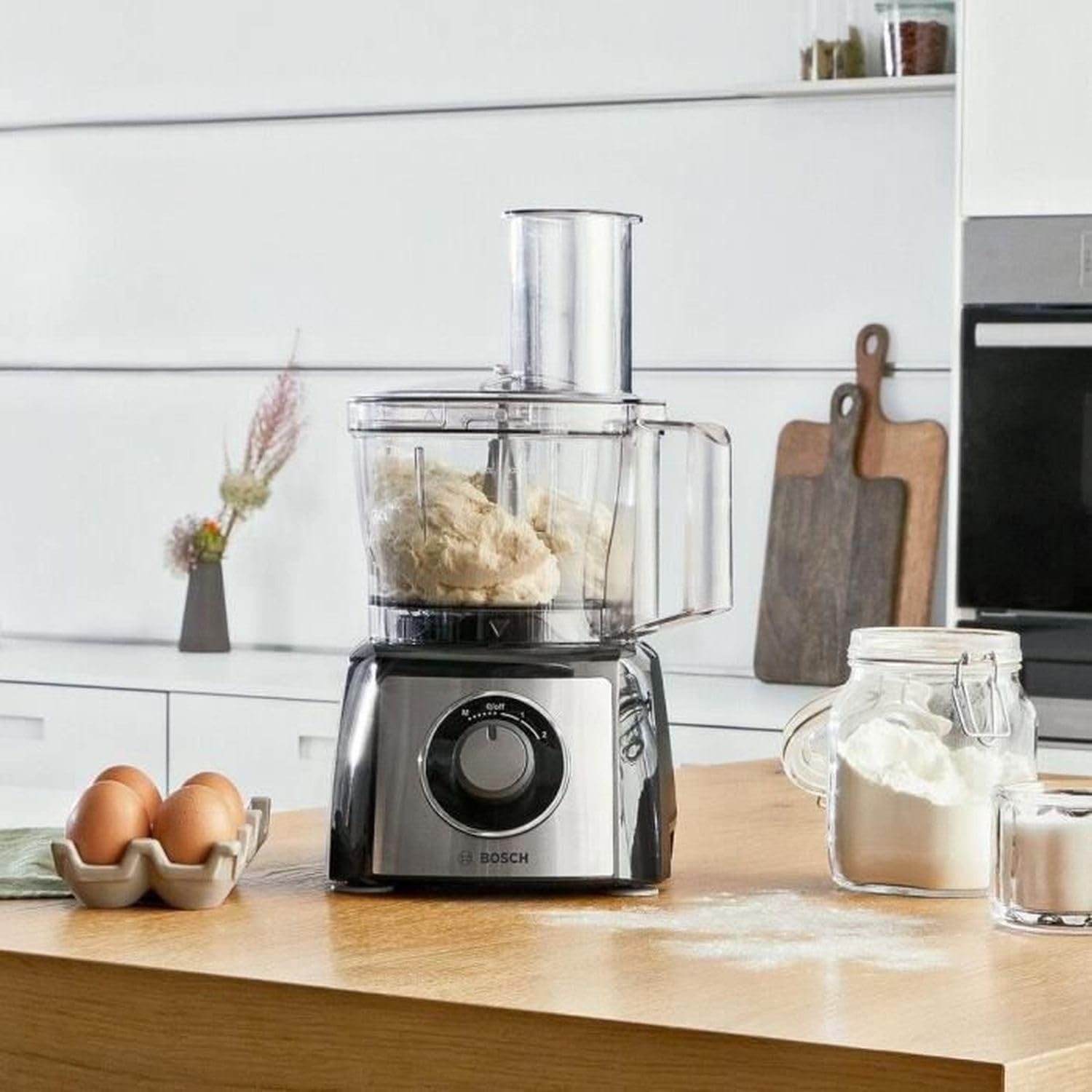 Bosch MCM3501M 800 Watts Food Processor, Black