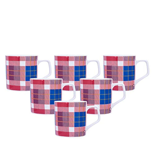 Clay Craft - Director Coffee Mugs Set, 6-pieces, 230ml, Hilton 372