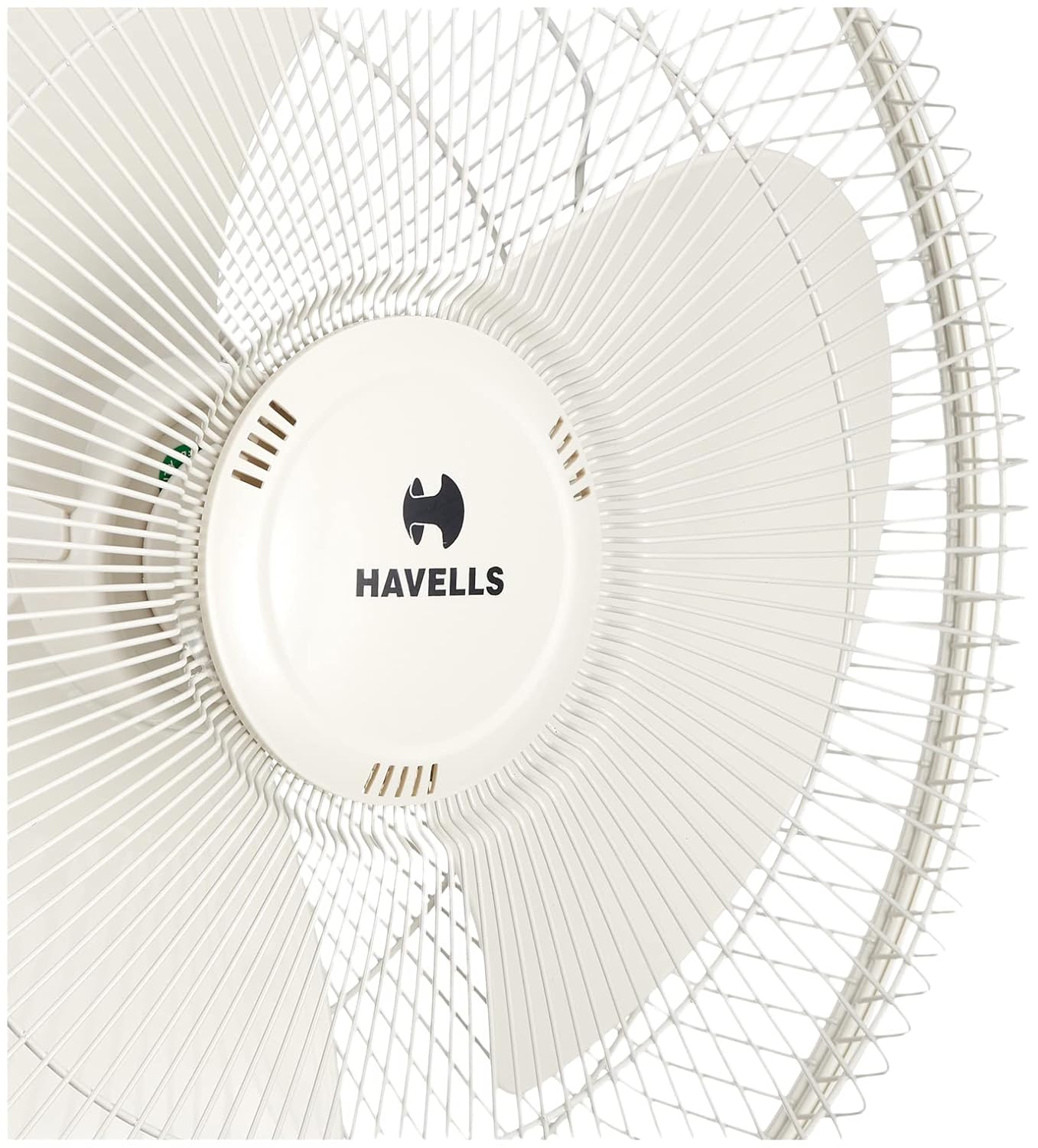 Havells 400mm Swing Pedestal Fan | 120 Ribs Guard Safety, Smooth Oscillation, Heavy Base For Stability, 3 Star | High Air Delivery, Aesthetic Design, Telescopic Arrangement | (Pack of 1, Off White)