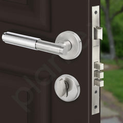 Plantex Main Door Lock/Stainless Steel Mortise Door Lock for Bedroom/Home/Office/Hotel/Mortise Locks with 3 Keys - (Satin)-6