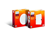 Philips Ujjwal 15W Round Recessed Downlighter (Cool Day Light White) - 140MM Cut Out Pack of 2 (15WRCDL2)