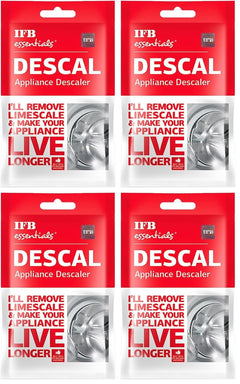 IFB Descale Powder For Washing Machine Drum Cleaner & Tub Cleaner, Washing Machine Cleaner Powder for all Front & Top Lo