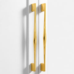 Plantex Cabinet Handle/288mm Handle for Wardrobe/Kitchen Handle/Pull-Push Handle for Home/Office - Pack of 2 (Gold) (Model APS-PH-104)-1