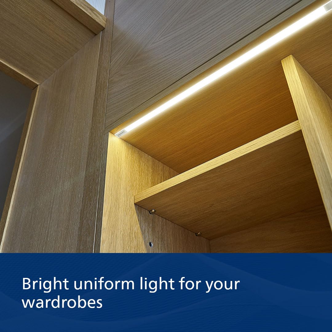 Philips Space Glow 2ft LED Linear Cabinet Tubelight Light (Pack of 4)
