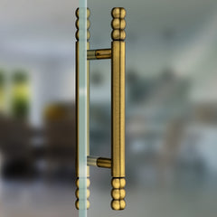 Plantex 14 inch Door Handle for Main Door/Heavy Duty Main Door Handle/Pull-Push Handles for Home/Office/Hotel- Pack of 1 (Brass Antique) - 3 Years Warranty-4