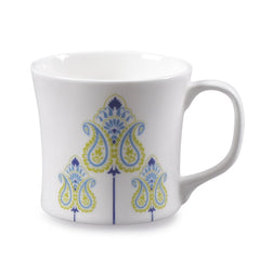 Clay Craft Bone China Liza Mw Coffee Mug Set, 150Ml, Multicolor, 6 Piece, Tea Cup Set of 6, Microwave & Dishwasher Safe, Mugs for Coffee, Cups Set of 6, Mug Set, Gift Set, Ideal for Gifting