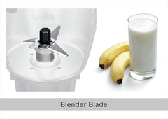 Bosch TrueMixx Pro Mixer Grinder MGM6632MIN, 750W 3 Jars (Black)