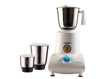 Usha Mixer Grinder (MG-2753) 550-Watt 3 Jars (White)