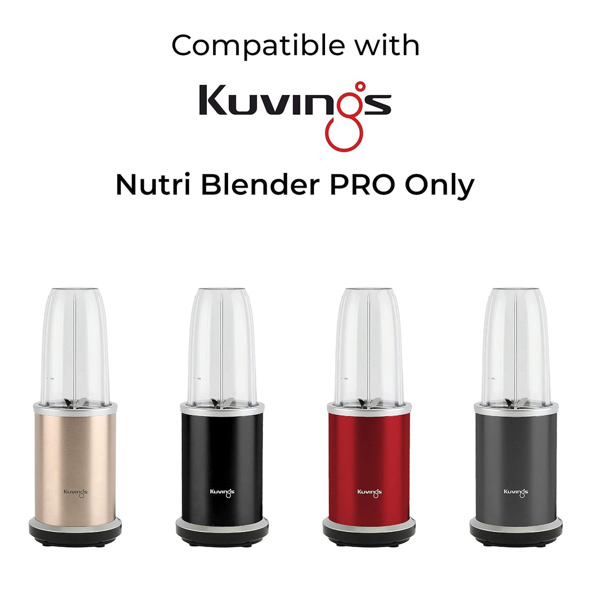 Kuvings Original Accessory - Short Jar, Compatible with Kuvings Nutri Blender Pro 1000W only.
