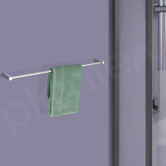Plantex Stainless Steel Towel Hanger for Bathroom/Single Towel Rod/Towel Stand for Kitchen/Bathroom Accessories (24-inch) Chrome-4