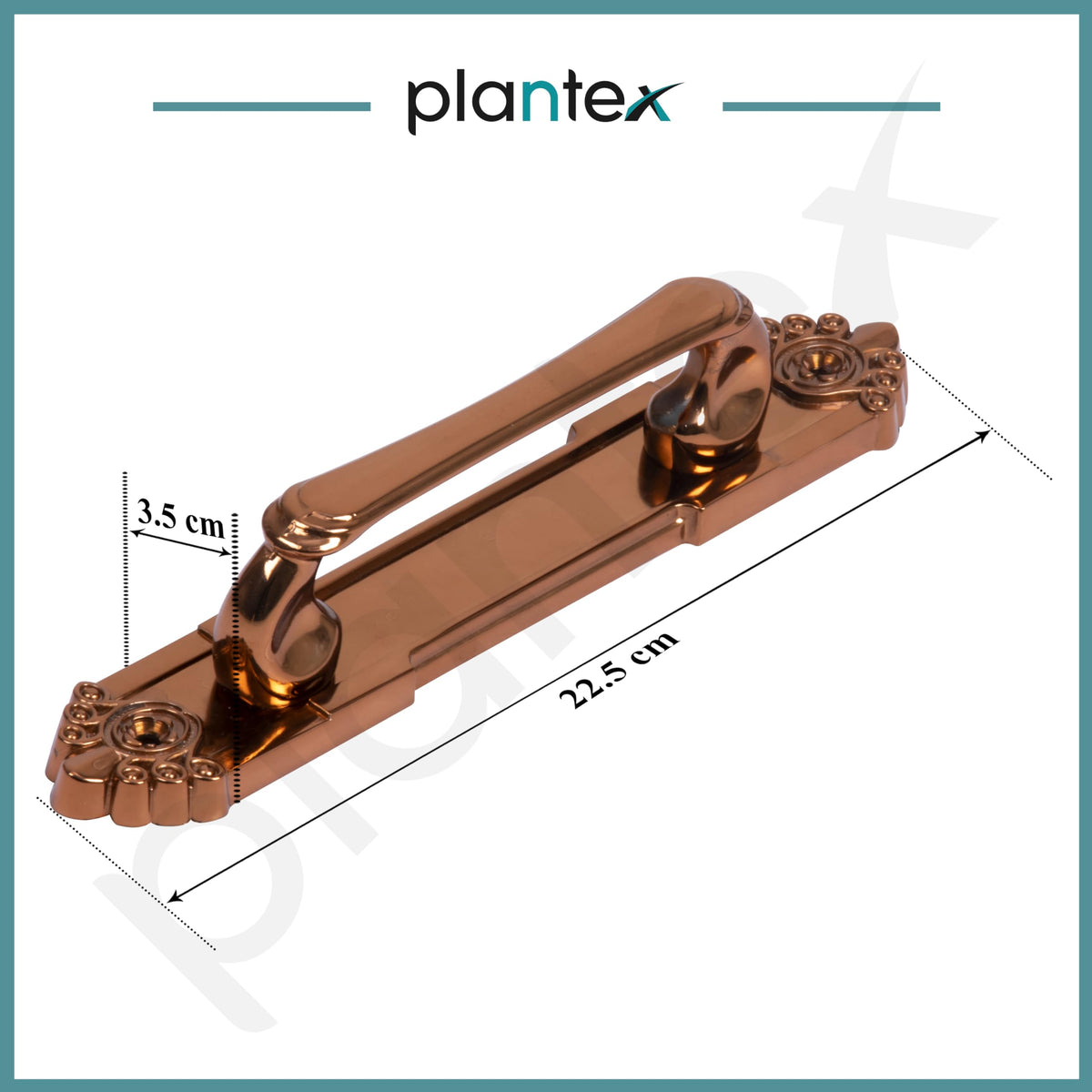 Plantex 8 Inch Heavy Duty Main Door Handle/Pull Push Handle for Main Door Home & Hotel/3 Years Warranty Pack of 1 (294, Rose Gold Finish)-2