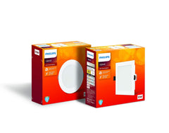 Philips Ujjwal 10W Round Recessed Downlighter (Cool Day Light) (Pack of 4) - 110MM Cut Out (10WRCDL4)