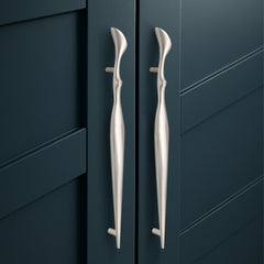 Plantex Cabinet Handle/Kitchen Cabinet Door Handle/Wardrobe/224 mm Cupboard Handle/Door Pull-Push Handle for Home/Office - Pack of 2 (Satin) (Model APS-DTC-9136)-1