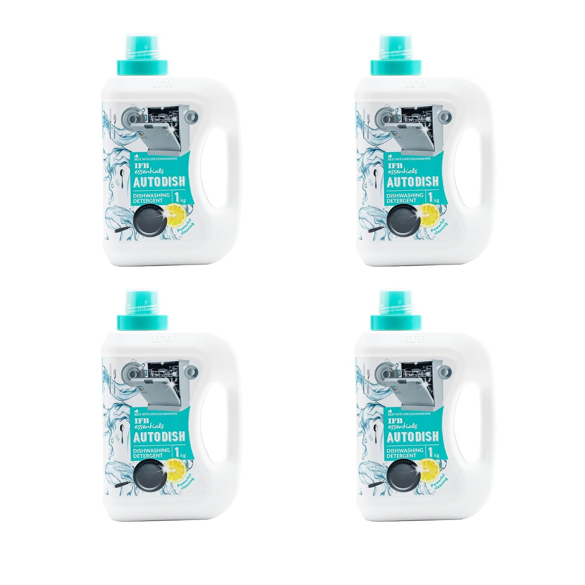 IFB Essentials Dishwasher Detergent (Pack of 4)