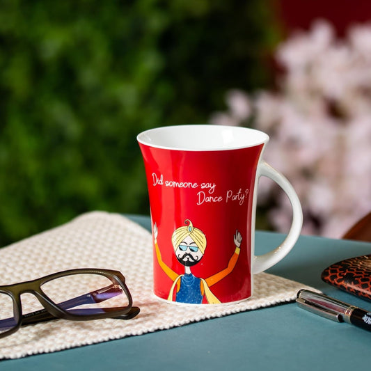 Clay Craft Fine Ceramic Muddy Milk Mug, Pack of 1, 270Ml, Perfect for Afternoon Tea, Gifts, and Home Decor, Elegant Ceramic Mugs, Modern Milk Mugs, Coffee Mugs, Milk and Coffee Mug