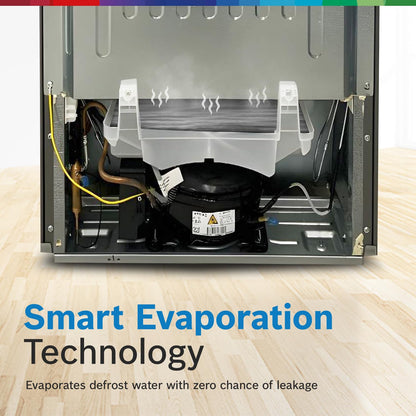 BOSCH 187 L, 3 Star, Single Door Refrigerator with Industry's largest vegetable box* & largest Beverage space (CST18W33NI, Feather Wine) | 18 Hour Cooling Retention, 2.5x Faster Cooling